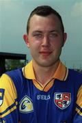 7 May 2000; Paul Ross of Longford prior to the Bank of Ireland Leinster Senior Football Championship Group Stage Round 1 match between Wexford and Longford at O'Kennedy Park in New Ross, Wexford. Photo by Aoife Rice/Sportsfile