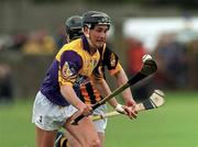 9 April 2000; Rory McCarthy of Wexford during the Church & General National Hurling League Division 1B match between Wexford and Kilkenny at OÕKennedy Park in New Ross, Wexford. Photo by Matt Browne/Sportsfile