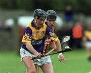 9 April 2000; Rory McCarthy of Wexford during the Church & General National Hurling League Division 1B match between Wexford and Kilkenny at OÕKennedy Park in New Ross, Wexford. Photo by Matt Browne/Sportsfile