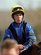 1 May 2000; Jockey Timothy Houlihan, on Canadian Girl, prior to the Perugino European Breeders Fund Handicap at the Curragh Racecourse in Kildare. Photo by Brendan Moran/Sportsfile