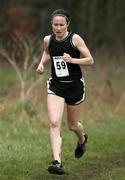 2 February 2008; Susan Byrne, Raheny Shamrocks A.C, on her way to winning the BHAA North County Farmers Cross Country Race. Balheary Park, Swords, Dublin. Picture credit; Tomas Greally / SPORTSFILE