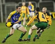 2 February 2008; Declan O'Sullivan, Kerry, in action against Paddy McDaid, Donegal. Allianz National Football League, Division 1, Round 1, Donegal v Kerry, Fr. Tierney Park, Ballyshannon, Co. Donegal. Picture credit: Oliver McVeigh / SPORTSFILE