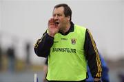 10 February 2008; Wexford manager John Meyler issues instructions to his players. Allianz National Hurling League, Division 1A, Round 1, Waterford v Wexford, Walsh Park, Waterford. Picture credit; Brian Lawless / SPORTSFILE