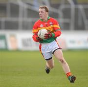 9 February 2008; Mark Nolan, Carlow. Allianz National Football League, Division 4, Round 2, Carlow v Offaly, Dr. Cullen Park, Carlow. Picture credit; Paul Mohan / SPORTSFILE