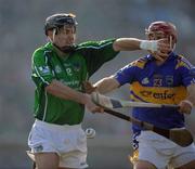 17 February 2008; Alan O'Connor, Limerick, in action against Diarmaid Fitzgerald, Tipperary. Allianz National Hurling League, Division 1B, Round 2, Tipperary v Limerick, Semple Stadium, Thurles, Co. Tipperary. Picture credit; Brendan Moran / SPORTSFILE