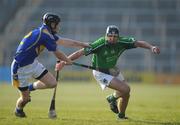 17 February 2008; Pat Tobin, Limerick, in action against Eamonn Buckley, Tipperary. Allianz National Hurling League, Division 1B, Round 2, Tipperary v Limerick, Semple Stadium, Thurles, Co. Tipperary. Picture credit; Brendan Moran / SPORTSFILE