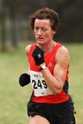 23 February 2008; Mags Grennan, EHB A.C, on her way to winning the Garda St Raphaels BHAA Cross Country Race. Pheonix Park, Dublin. Picture credit; Tomas Greally / SPORTSFILE