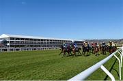 10 March 2015; A general view during the Festival Handicap Chase. Cheltenham Racing Festival 2015, Prestbury Park, Cheltenham, England. Picture credit: Ramsey Cardy / SPORTSFILE