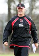 27 February 2008; Ulster head coach Matt Williams during squad training. Ulster Rugby Squad Training, Newforge Country Club, Belfast, Co Antrim. Picture credit; Oliver McVeigh / SPORTSFILE