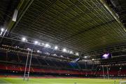 13 March 2015; A general view of the Millenium Stadium ahead of the Wales captain's run ahead of their RBS Six Nations Rugby Championship game against Ireland on Saturday. Millennium Stadium, Cardiff, Wales. Picture credit: Brendan Moran / SPORTSFILE