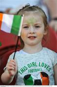 31 May 2016; A young Republic of Ireland supporter before the EURO2016 Warm-up International between Republic of Ireland and Belarus in Turners Cross, Cork. Photo by Eóin Noonan/Sportsfile