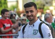 31 May 2016; Shane Long of Republic of Ireland prior to the EURO2016 Warm-up International between Republic of Ireland and Belarus in Turners Cross, Cork. Photo by Eoin Noonan/Sportsfile