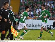 31 May 2016; Callum O'Dowda of Republic of Ireland comes on for his international debut in place of Aiden McGeady during the EURO2016 Warm-up International between Republic of Ireland and Belarus in Turners Cross, Cork. Photo by David Maher/Sportsfile