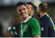 31 May 2016; Ciaran Clark of Republic of Ireland following during the EURO2016 Warm-up International between Republic of Ireland and Belarus in Turners Cross, Cork. Photo by Eoin Noonan/Sportsfile