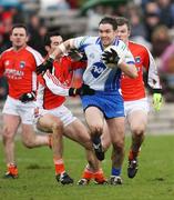 2 March 2008; Paul Finlay, Monaghan, in action against Aaron Kernan, Armagh. Allianz National Football League, Division 2, Round 3, Monaghan v Armagh, St Tighearnach's Park, Clones, Co. Monaghan. Picture credit: Oliver McVeigh / SPORTSFILE