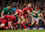14 March 2015; Mike Phillips, Wales. RBS Six Nations Rugby Championship, Wales v Ireland. Millennium Stadium, Cardiff, Wales. Picture credit: Stephen McCarthy / SPORTSFILE