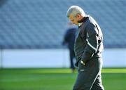 7 March 2008; Wales head coach Warren Gatland during the Wales team captain's run of ahead of their RBS Six Nations game with Ireland on Saturday. Croke Park, Dublin. Picture credit: Brendan Moran / SPORTSFILE