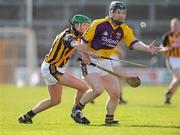 9 March 2008; Michael Jacob, Wexford, in action against Eddie Brennan, Kilkenny. Allianz National Hurling League, Division 1A, Round 3, Wexford v Kilkenny, Wexford Park, Wexford. Picture credit: Pat Murphy / SPORTSFILE