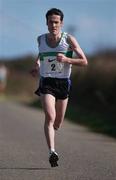 9 March 2008; Vinnie Mulvey, Raheny Shamrocks A.C, on his way to winning the Ballycotton '10' annual ten mile road race. Ballycotton, Cork. Picture credit: Tomas Greally / SPORTSFILE