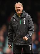 14 March 2015; Ireland head coach Joe Schmidt. RBS Six Nations Rugby Championship, Wales v Ireland. Millennium Stadium, Cardiff, Wales. Picture credit: Stephen McCarthy / SPORTSFILE