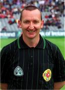 11 June 2000; Match official Brendan O'Gorman, Armagh, prior to the Bank of Ireland Leinster Senior Football Championship Quarter-Final match between Dublin and Wexford at Croke Park in Dublin. Photo by Brendan Moran/Sportsfile