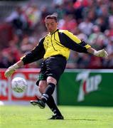 21 May 2000; Republic of Ireland goalkeeper Dean Kiely during the Steve Staunton and Tony Cascarino Testimonial match between Republic of Ireland and Liverpool at Lansdowne Road in Dublin. Photo by Brendan Moran/Sportsfile