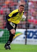 21 May 2000; Republic of Ireland ggoalkeeper Dean Kiely during the Steve Staunton and Tony Cascarino Testimonial match between Republic of Ireland and Liverpool at Lansdowne Road in Dublin. Photo by Damien Eagers/Sportsfile