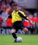 21 May 2000; Republic of Ireland goalkeeper Dean Kiely during the Steve Staunton and Tony Cascarino Testimonial match between Republic of Ireland and Liverpool at Lansdowne Road in Dublin. Photo by Brendan Moran/Sportsfile