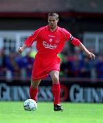 21 May 2000; Jamie Redknapp of Liverpool during the Steve Staunton and Tony Cascarino Testimonial match between Republic of Ireland and Liverpool at Lansdowne Road in Dublin. Photo by Brendan Moran/Sportsfile