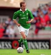 21 May 2000; Jason McAteer of Republic of Ireland during the Steve Staunton and Tony Cascarino Testimonial match between Republic of Ireland and Liverpool at Lansdowne Road in Dublin. Photo by Brendan Moran/Sportsfile