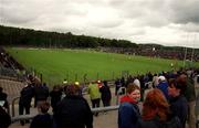 11 June 2000; A general view of MacCumhail Park prior to the Bank of Ireland Ulster Senior Football Championship Quarter-Final match between Donegal and Fermanagh at MacCumhail Park in Ballybofey, Donegal. Photo by Ray Lohan/Sportsfile