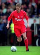 28 May 2000; Frode Kippe of Liverpool during the Steve Staunton and Tony Cascarino Testimonial match between Republic of Ireland and Liverpool at Lansdowne Road in Dublin. Photo by Brendan Moran/Sportsfile