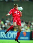 21 May 2000; Stephan Henchoz of Liverpool during the Steve Staunton and Tony Cascarino Testimonial match between Republic of Ireland and Liverpool at Lansdowne Road in Dublin. Photo by Brendan Moran/Sportsfile