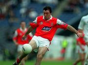 11 June 2000; Aidan O'Neill of Louth during the Bank of Ireland Leinster Senior Football Championship Quarter-Final match between Kildare and Louth at Croke Park in Dublin. Photo by Brendan Moran/Sportsfile