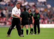 11 June 2000; Kildare manager Mick O'Dwyer during the Bank of Ireland Leinster Senior Football Championship Quarter-Final match between Kildare and Louth at Croke Park in Dublin. Photo by Brendan Moran/Sportsfile