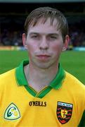 11 June 2000; Noel McGinley of Donegal during the Bank of Ireland Ulster Senior Football Championship Quarter-Final match between Donegal and Fermanagh at MacCumhail Park in Ballybofey, Donegal. Photo by Ray Lohan/Sportsfile