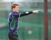 13 March 2008; Ireland's Ronan O'Gara during squad training. Ireland rugby squad training, Belfield, UCD, Dublin. Picture credit; Brian Lawless / SPORTSFILE