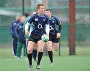 13 March 2008; Ireland's Luke Fitzgerald in action during squad training. Ireland rugby squad training, Belfield, UCD, Dublin. Picture credit; Brian Lawless / SPORTSFILE