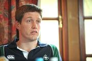 14 March 2008; Ireland captain Ronan O'Gara during a press conference ahead of their RBS Six Nations game with England on Saturday. Ireland rugby squad press conference, Pennyhill Park Hotel, London Road, Bagshot, England. Picture credit: Brendan Moran / SPORTSFILE *** Local Caption ***