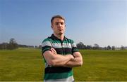 19 March 2015; Ireland's Luke Fitzgerald poses for a portrait following a press conference at the team hotel, Carton House, in Maynooth, Co. Kildare. Picture credit: Stephen McCarthy / SPORTSFILE