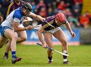 22 March 2015; Lee Chin, Wexford, in action against Kevin Moran, Waterford. Allianz Hurling League Division 1B, round 5, Wexford v Waterford, Innovate Wexford Park, Wexford. Picture credit: Matt Browne / SPORTSFILE