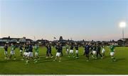 31 May 2016; Republic of Ireland players following the EURO2016 Warm-up International between Republic of Ireland and Belarus in Turners Cross, Cork.  Photo by David Maher/Sportsfile