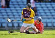 23 March 2008; PJ Nolan, Wexford, in action against Kieran McGann, Cork. Allianz National Hurling League, Division 1A, Round 5, Cork v Wexford, Pairc Ui Chaoimh, Cork. Picture credit; Brendan Moran / SPORTSFILE