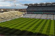 28 March 2015; A general view of Croke Park. Allianz Hurling League, Division 1, Quarter-Final, Dublin v Limerick. Croke Park, Dublin. Picture credit: Ray McManus / SPORTSFILE