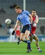 28 March 2015; Ciaran Kilkenny, Dublin, in action against Benny Heron, Derry. Allianz Football League, Division 1, Round 6, Dublin v Derry. Croke Park, Dublin. Picture credit: Ray McManus / SPORTSFILE