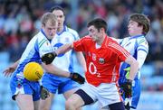5 April 2008; Donncha O'Connor, Cork, in action against Dick Clerkin, left, and Dessie Mone, Monaghan. Allianz National Football League, Division 2, Round 6, Cork v Monaghan, Pairc Ui Rinn, Cork. Picture credit: Matt Browne / SPORTSFILE