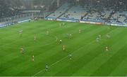 28 March 2015; Twelve Derry players defend against nine Dublin players during the second half. Allianz Football League, Division 1, Round 6, Dublin v Derry. Croke Park, Dublin. Picture credit: Brendan Moran / SPORTSFILE