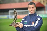 6 April 2008; Keith Fahy, St.Patrick's Athletic, winner of the eircom Soccer Writers Association of Ireland Player of the Month award for March. Richmond Park, Dublin. Picture credit: David Maher / SPORTSFILE