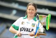 7 April 2008; Lizzie Lynch, Meath, poses for a photo during a Camogie National League Division 3 & 4 photocall at Croke Park, Dublin. Picture credit: David Maher / SPORTSFILE