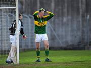 5 April 2008; Kieran Donaghy, Kerry, reacts to a missed opportunity. Allianz National Football League, Division 1, Round 6, Kerry v Kildare, Austin Stack Park, Tralee, Co. Kerry. Picture credit: Stephen McCarthy / SPORTSFILE